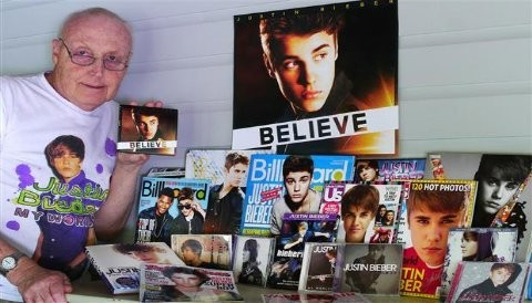 Un abuelo lucha contra el cáncer como un Belieber Un abuelo lucha contra el cáncer como un Belieber