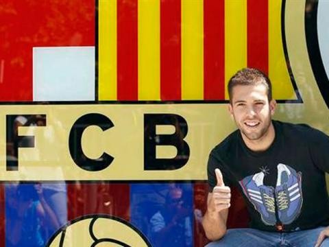 Fútbol español: Jordi Alba cataloga al Barcelona como el mejor equipo del mundo