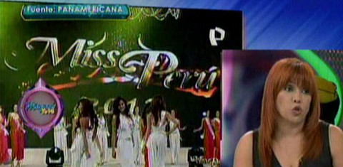 Magaly Medina y nuestras reinas de belleza: Razón a medias
