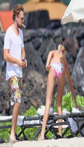 Leonardo DiCaprio, nuevo amor en Hawaii
