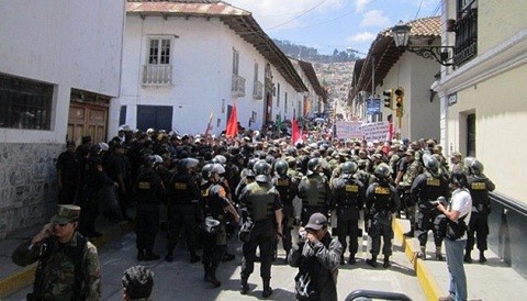 De la protesta a la subversión