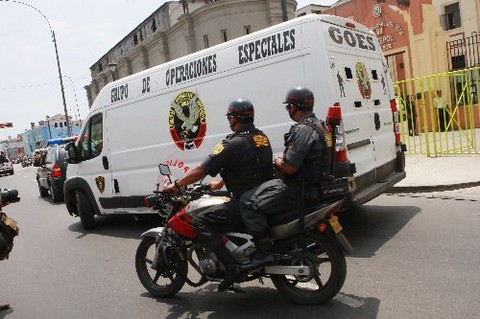 Terroristas capturados en el Vraem fueron trasladados a la Dircote