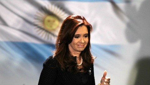 Cristina Fernández encabezó el acto por el Día de la Independencia