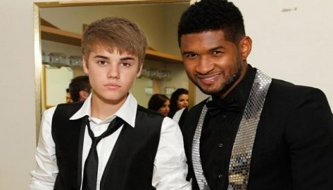 Justin Bieber da su apoyo a Usher después del accidente de su hijastro