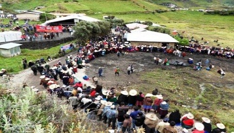Cajamarca inicia hoy paro antiminero de 48 horas