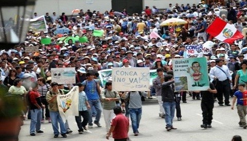 Cajamarca: Pobladores de Bambamarca reinician las protestas pese a estado de emergencia