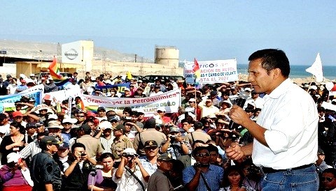 El 43% de peruanos considera blando el trabajo de Ollanta Humala en los conflictos sociales