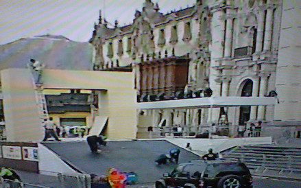 Restricciones de transporte en centro histórico de la ciudad de Lima por el Dakar 2012
