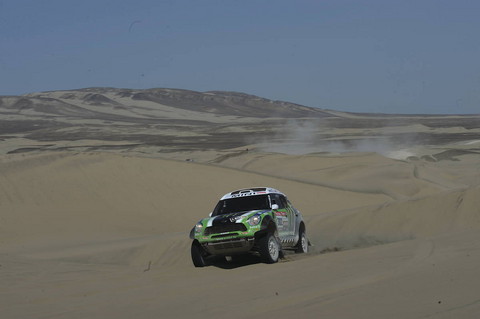 'Nani' Roma satisfecho con su actuación en el Rally Dakar 2012