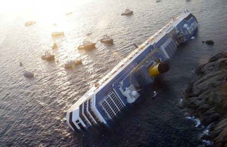 Aumenta a cinco los fallecidos en el crucero que naufragó en Italia