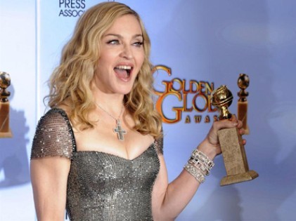 Madonna arrasa con los Globos de Oro