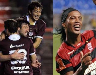 Copa Libertadores: Lanús empató con Flamengo de Ronaldinho