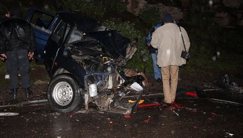 Accidente en Puno deja cuatro muertos y tres heridos