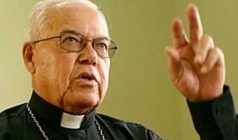 Monseñor Bambarem: 'El terrorismo se debió combatir ideológicamente y no con armas'