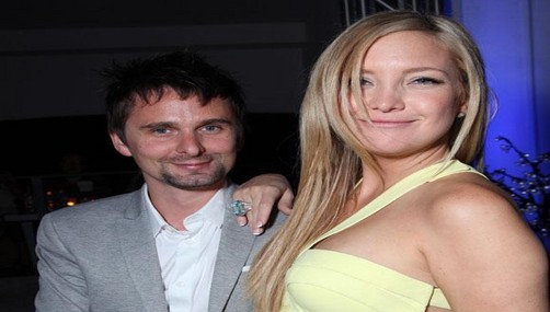 Kate Hudson y Matt Bellamy revelan el nombre de su hijo