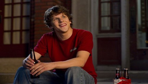 Jesse Eisenberg promociona '30 minutes or less'