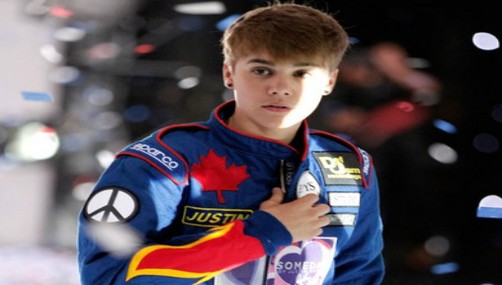 Justin Bieber todo un piloto de carreras para los ESPY Awards