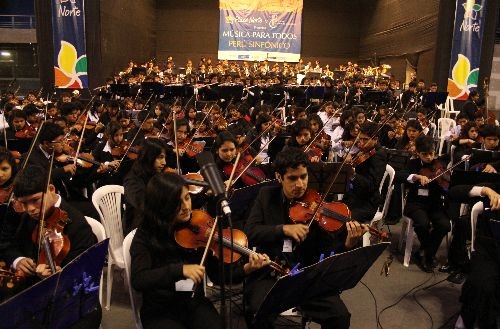 Sinfónica Infantil y Juvenil dará hoy un concierto extraordinario