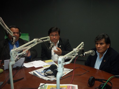 Lombardo Mautino analiza la situación política y social de Ancash en Radio San Borja