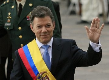 Presidente Santos de Colombia dijo que apoyaría la legalización de la cocaína