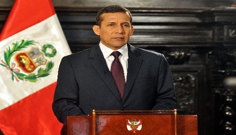 Ollanta Humala condenó las pintas al monumento de San Martín