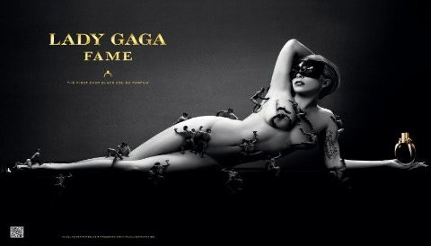 Lady Gaga se desnuda para el anuncio de su perfume Fame