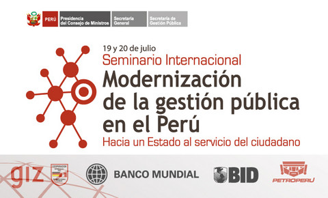 Seminario Internacional 'Modernización de la Gestión Pública'