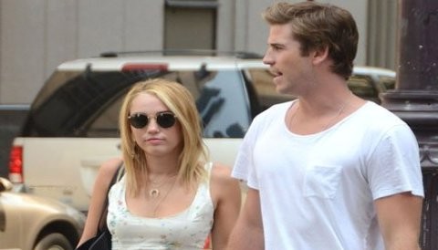 [FOTOS] Miley Cyrus y Liam Hemsworth alborotan Filadelfia