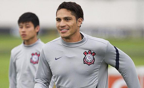 Paolo es la voz: anotó un golazo y destacó en práctica del Corinthians