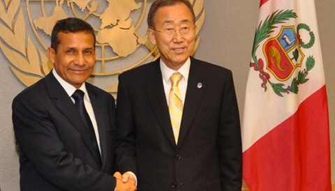 ONU destaca liderazgo de Perú en búsqueda de un futuro más pacífico y próspero