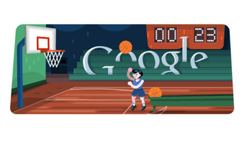 Google presenta un Doodle animado para jugar básquet