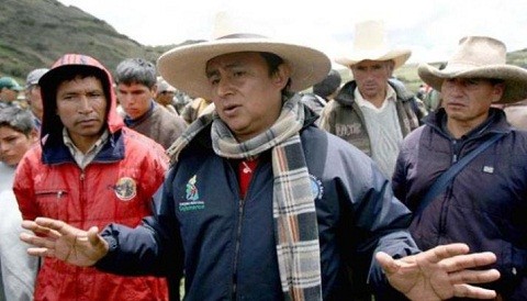 Gregorio Santos a presidente Humala: no puede ocultarse detrás de sacerdotes