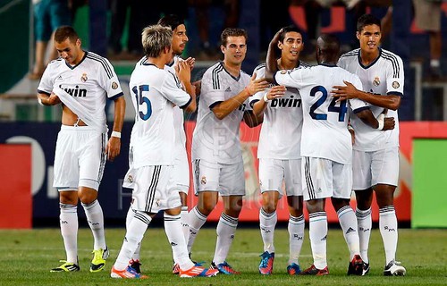 Real Madrid venció 5-1 al Milan en partido amistoso