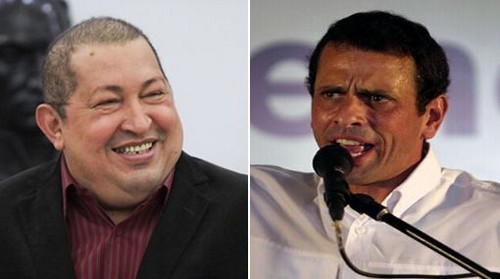 Encuesta: Hugo Chávez continúa encima de Capriles por 27 puntos