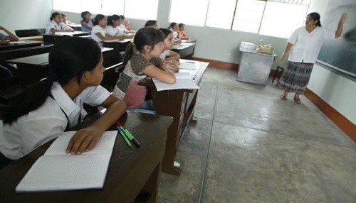 En la prueba del aula