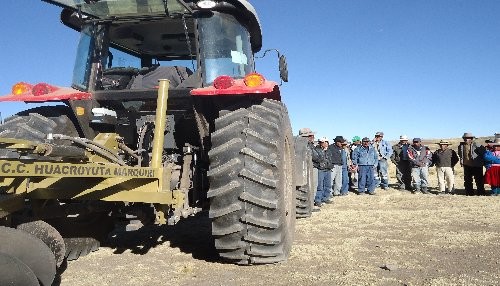 Comunidad de Espinar ampliará producción agrícola en 40%