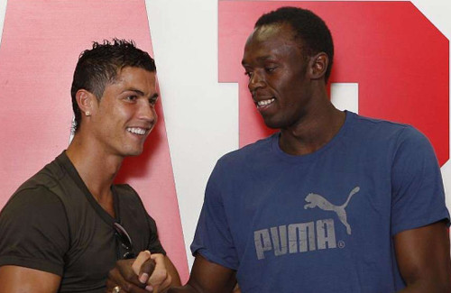 Usain Bolt: Sin duda Cristiano Ronaldo es mejor que Lionel Messi