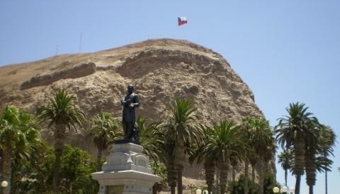 El comandante en jefe de la Armada chilena visitó Arica