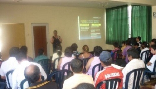 INDECI organizó curso de sistema de comando de incidentes en Pisco