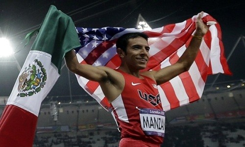 [Londres 2012] ¿Por qué un medallista de EU ondea la bandera de México?