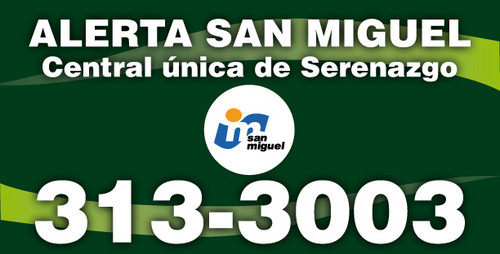 Invitación a Medios de Prensa: El Nuevo Serenazgo que San Miguel Quiere Invitación a Medios de Prensa: El Nuevo Serenazgo que San Miguel Quiere