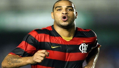 Adriano jugará por el Flamengo lo que resta del 2012