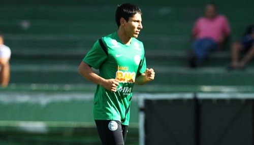 Raúl Ruidíaz entrenó por primera vez con el Coritiba de Brasil