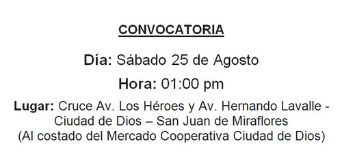 Tras masivo desalojo de ambulantes Municipalidad de San Juan de Miraflores entregará nueva avenida Hernando Lavalle a la ciudadanía