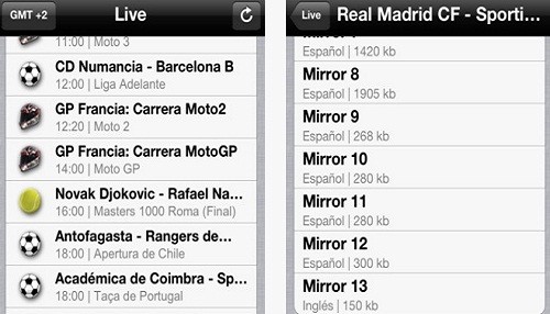 Aplicación para iPhone muestra los partidos del fútbol español por 79 céntimos