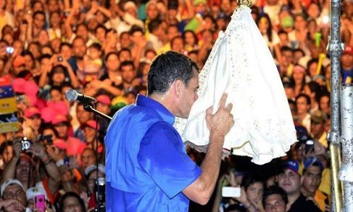 Henrique Capriles en Anzoátegui: gobierno de Chávez siembra cizaña e intrigas