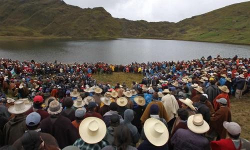 Cajamarca: mil ronderos vigilarán lagunas de Conga para evitar operaciones
