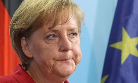 La canciller alemán, Angela Merkel inspira confianza entre los alemanes