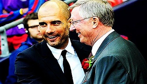 Alex Ferguson quiere convencer a Pep Guardiola para ser el DT del Manchester United