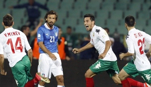 Bulgaria le empatò 2 - 2 a Italia